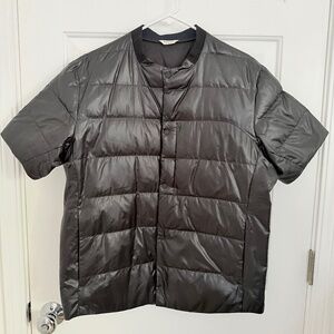 Like New Lanvin Sport Short Sleeve Down Vest Black - Size M